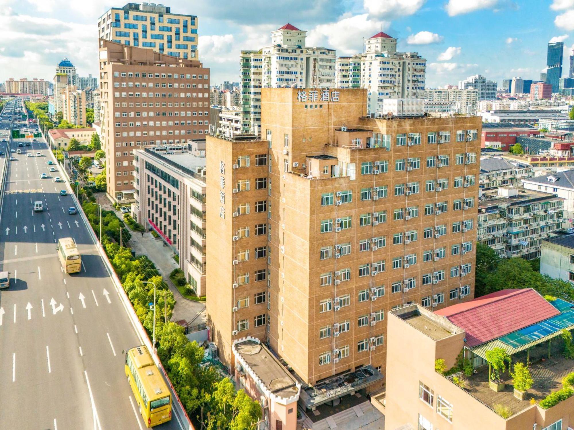 Vx Hotel Shanghai Yixian Road Dabaishu Exterior foto
